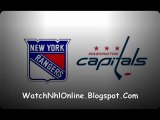 Online Hockey Match Washington vs NY Rangers