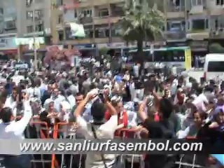 CUMHURBAŞKANI ŞANLIURFA BELEDİYESİNİ ZİYARET ETTİ