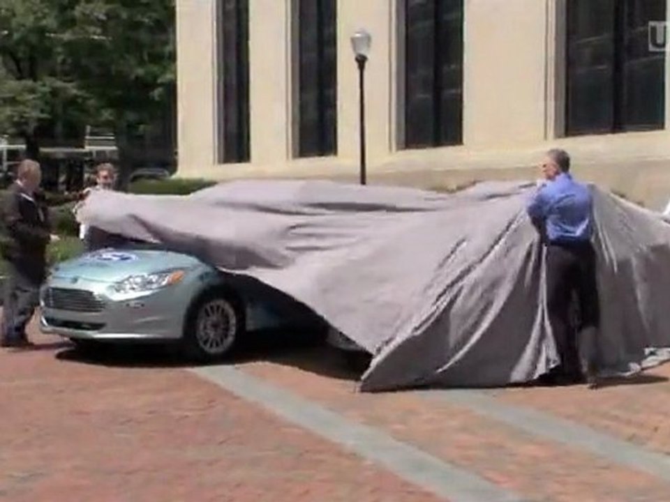 Großer Auftritt - Elektro-Focus als Pace-Car