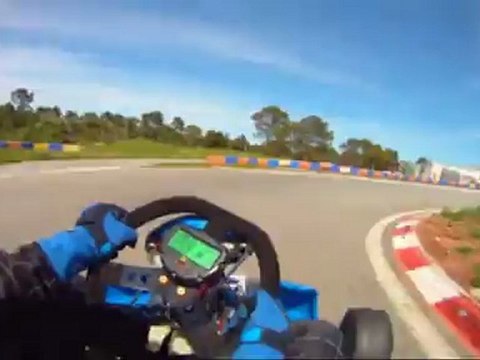 Session en rotax Max sur le circuit du luc en provence