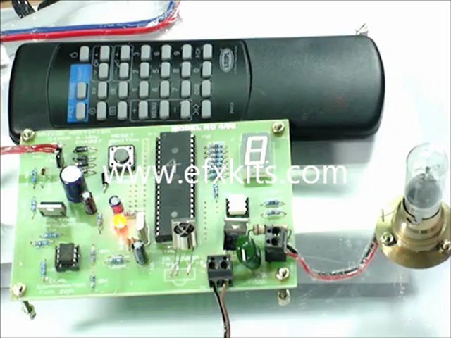 MIXER GRINDER SPEED CONTROL BY USING A TV REMOTE