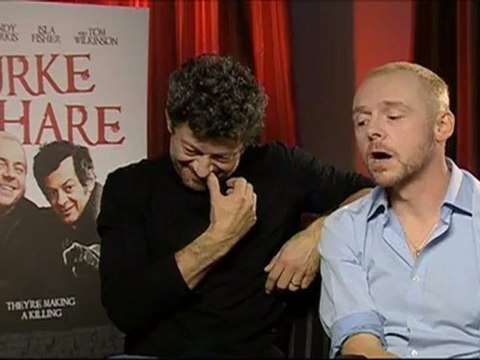 Burke & Hare - Exclusive Interview With Simon Pegg & Andy Serkis