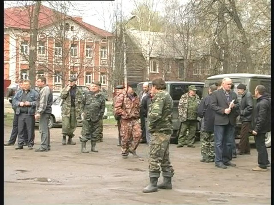 Митинг Бежецких охотников