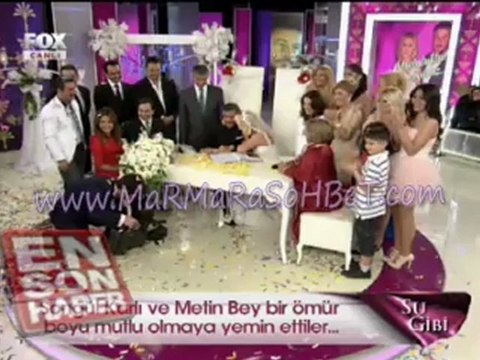 Songül Karlı Canlı Yayında Evlendi...!