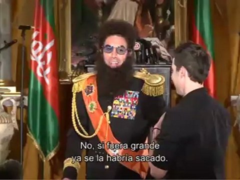 'El Dictador (2012)' - Rueda de prensa en Nueva York (VOSE)