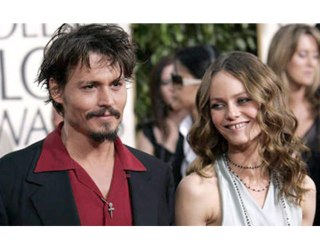 Johnny Depp Denies Split From Girlfriend Vanessa Paradis - Hollywood Love