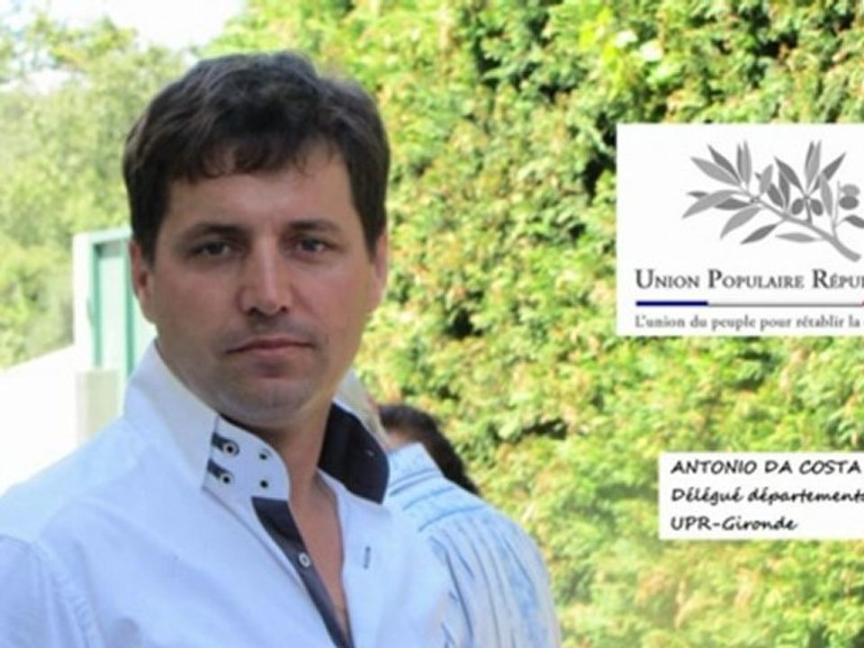 Antonio DA COSTA, délégué départemental en Gironde sur la Clé des ondes FM90.1