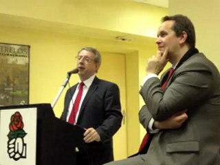 Dominique Baert réunion avec les militants wattrelosiens 2