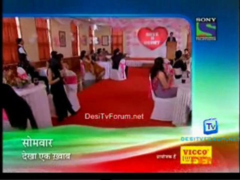Dekha Ek Khwaab - 11th May 2012 Video Watch Online Pt4