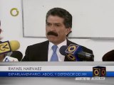 Rafael Narváez cuestionó que las autoridades no hayan desarmado las cárceles