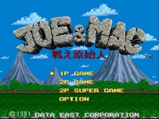 Joe & Mac - Tatakae Genshijin [Super Famicom]