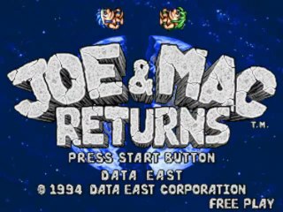 Joe & Mac Returns [Arcade]
