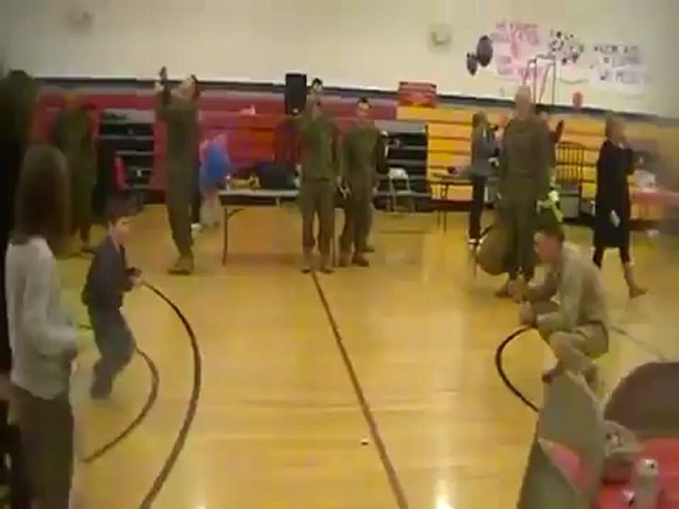 Il marche pour la première fois