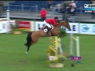 La Baule 2012/05/11 -  Coupe des Nations - CSI05* 1,50/1,60 m  Jump-Off -1.Grégory Wathelet (BEL) 2.Albert Voorn (NED)