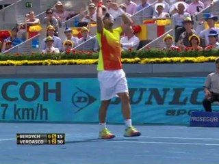 Berdych y Del Potro se clasifican a semifinales del Masters 1000 de Madrid