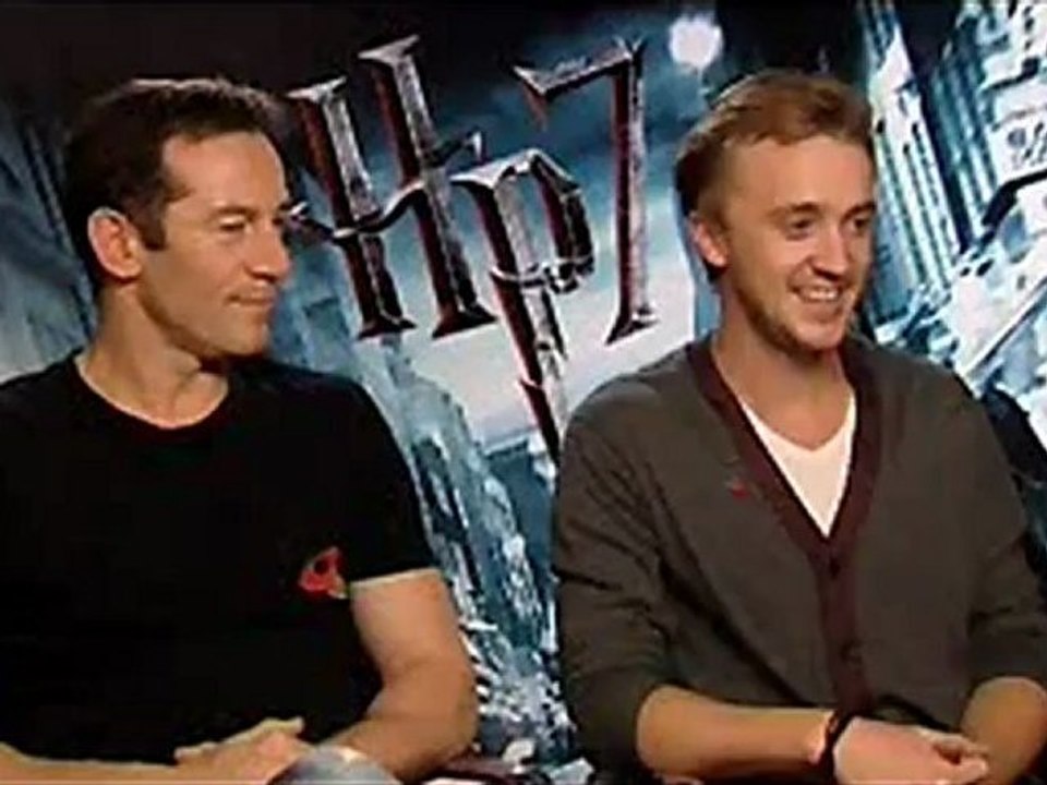 Harry Potter And The Deathly Hallows: Part 1 - Exclusive Interview With Stars Jason Isaacs and Tom Felton