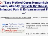 How To Treat and Cure Hemorrhoids Piles