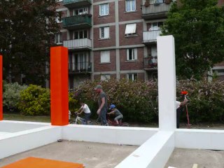 Eden Morfaux / SQUARE UTOPIA / Construction / Gentilly