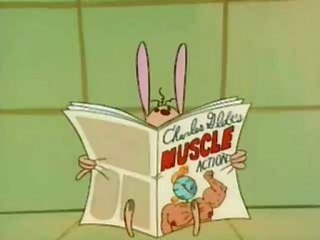 Ren and Stimpy: Season Three and a Halfish - Clip - Are you playing with your belly button again?