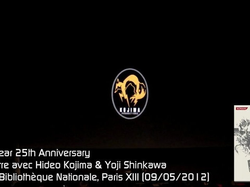 Total Manga - Soirée Metal Gear 25th Anniversary