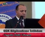 SGK bilgilendirme istihdam teşvik ödül töreni