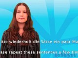 Deutsch lernen kostenlos learn German free A1 - Alles für die Reise - Vokabeln Vocabulary