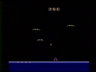 Classic Game Room - DEMON ATTACK for Atari 2600 review