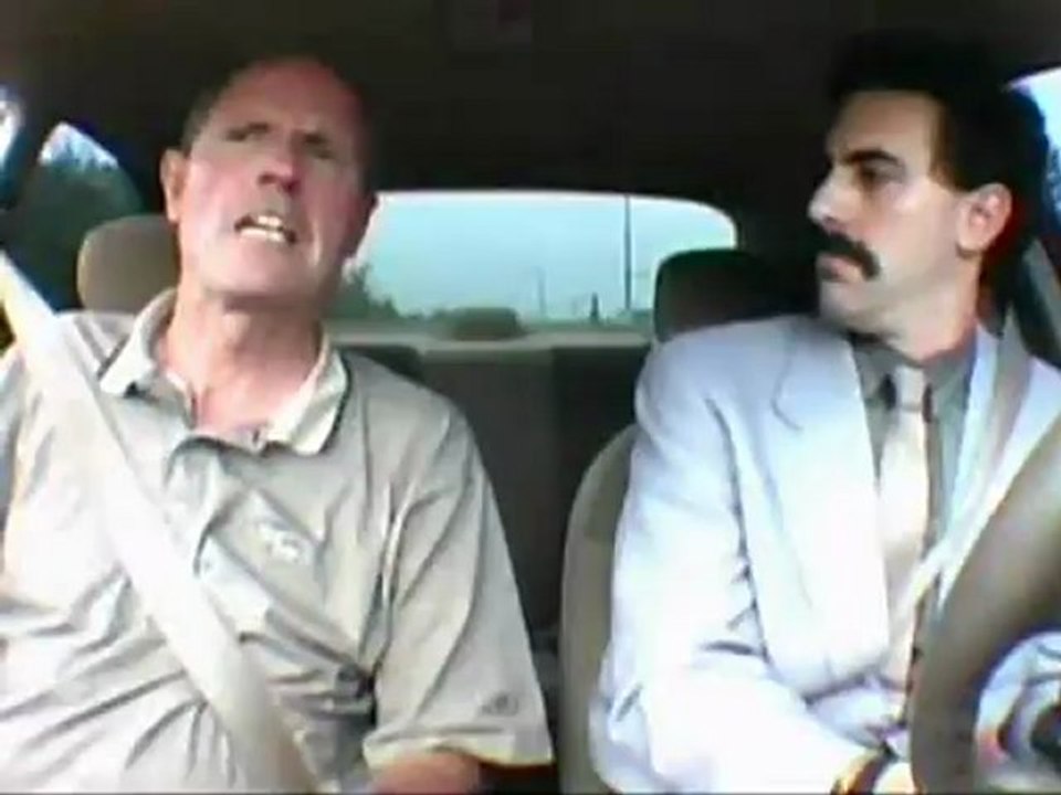Borat - Clip - Driving lesson - video Dailymotion
