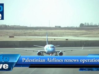 Palestinian Airlines renews operations