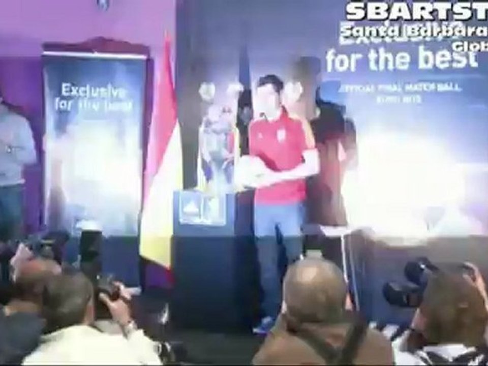 adidas Tango 12 Finale Unveiled Spanish captain Iker Casillas