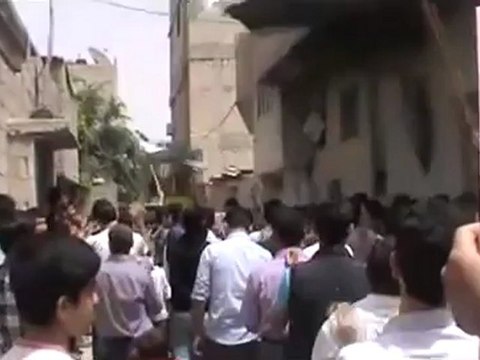 فري برس ريف دمشق مدينة حمورية مظاهرة حاشدة 11 5 2012ج5 Damascus