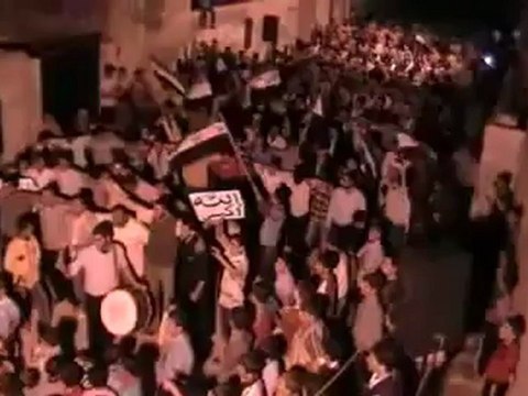 فري برس حلب تل رفعت مسائية أغنية رائعة لثوار تل رفعت 11 5 2012 ج1 Aleppo