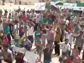 فري برس حلب المرجة  جمعة نصر من الله وفتح قريب 11 5 2012ج2 Aleppo