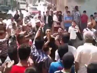 فري برس  الحسكه رأس العين سريه كانييه تهنئة والد الشهيد 5 11 2012 ALhasaka