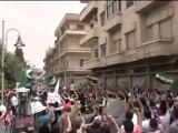 فري برس حمص   حي الملعب جمعة نصر من الله و فتح قريب   مامنركع إلا لله 11 5 2012 Homs