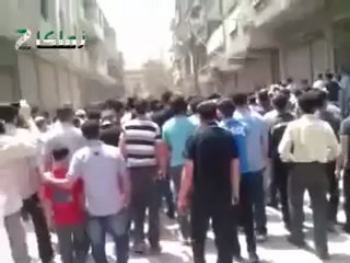 فري برس زملكا ريف دمشق ، مظاهرة حاشدة في جمعة نصر من الله وفتح قريب 11  5  2012   ج1 Damascus