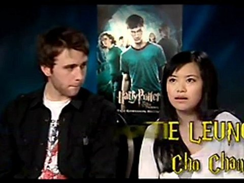 Harry Potter and the Order of the Phoenix - Exclusive interview with Matthew Lewis and Katie Leung