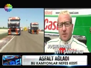 İstanbul Park'ta kamyon yarışları başladı - 11 mayıs 2012