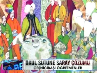 Okul sütüne saray çözümü - 11 mayıs 2012