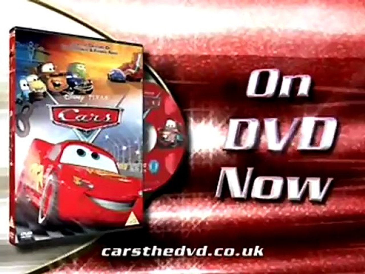 Cars - DVD TV spot - video Dailymotion