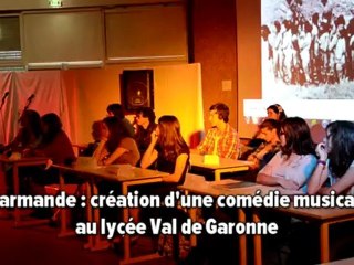 Marmande: comédie musicale au lycée al de Garonne