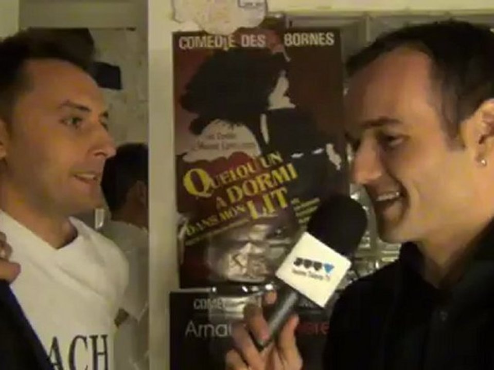 Dans les coulisses du spectacle de Fabien Olicard à "La comédie des 3 bornes"