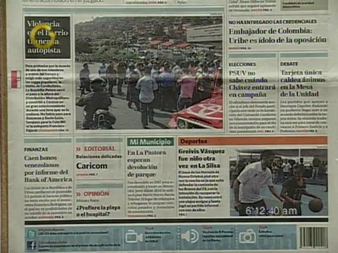 Titulares de Primera Página este 15 de Mayo