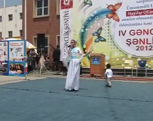 IV Gənclik Şənliyi Dagestanli telebeler_Azerbaycan