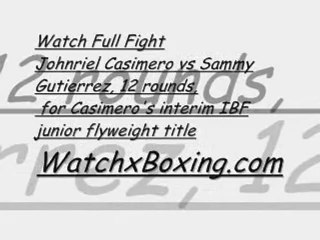 Sammy vs Johnriel Fight Direct Tv
