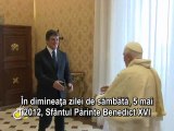 Benedict al XVI-lea l-a primit pe preşedintele Albaniei