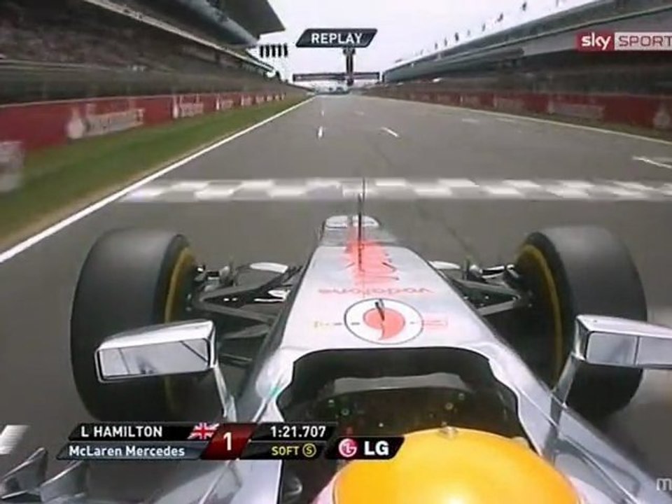 F1 Barcelone 2012 Lewis Hamilton Pole Onboard