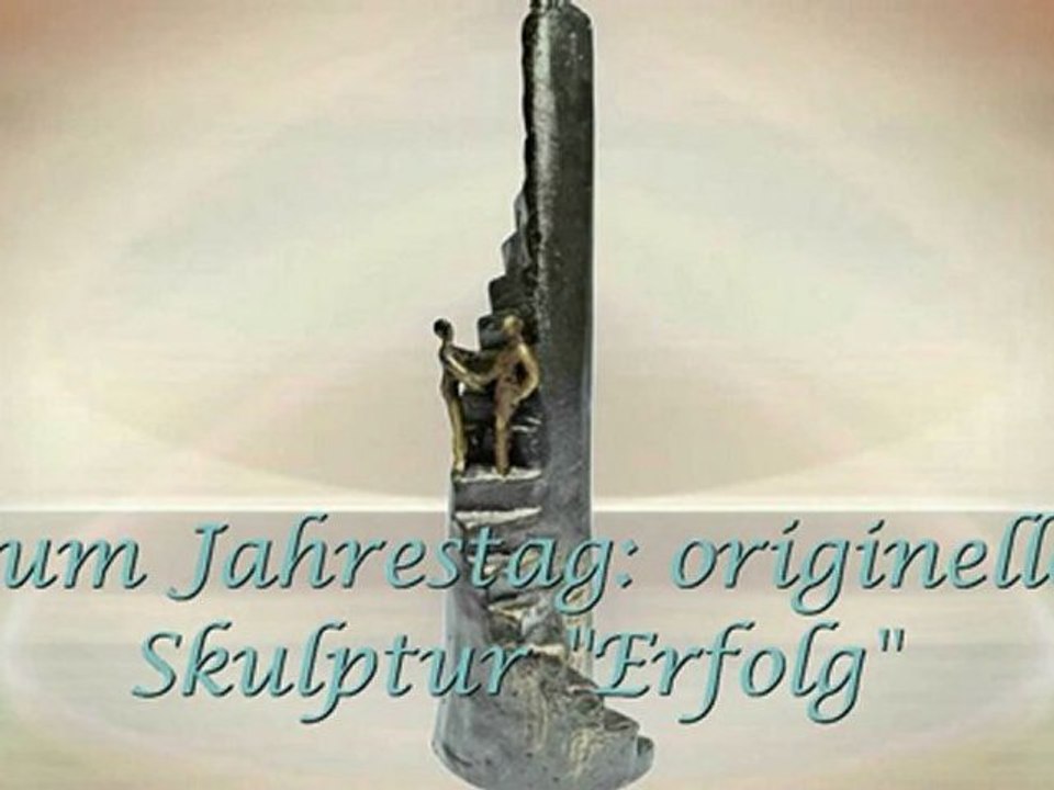 Geschenkideen für Juristen Skulptur Erfolg bei trendKreativ