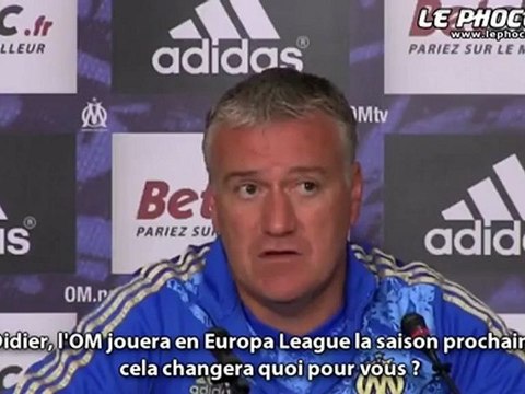 Deschamps pas fan de l'Europa League