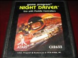 Classic Game Room - NIGHT DRIVER for Atari 2600 review